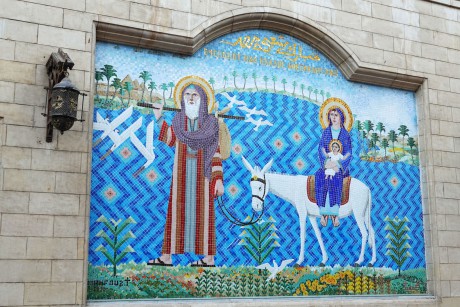 Káhira - kostel Matky Boží Panny Marie neboli Visící kostel-0007