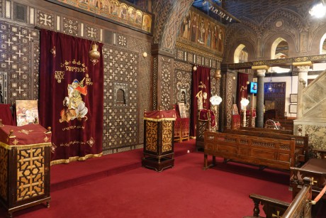 Káhira - kostel Matky Boží Panny Marie neboli Visící kostel-0022