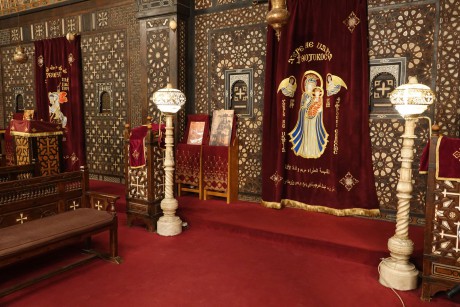 Káhira - kostel Matky Boží Panny Marie neboli Visící kostel-0028