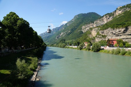 Trento_řeka Adiže