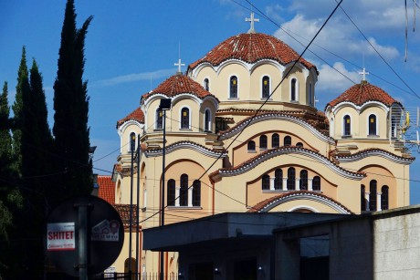 Albánie_Skadar_ortodoxní Katedrála Narození Páně