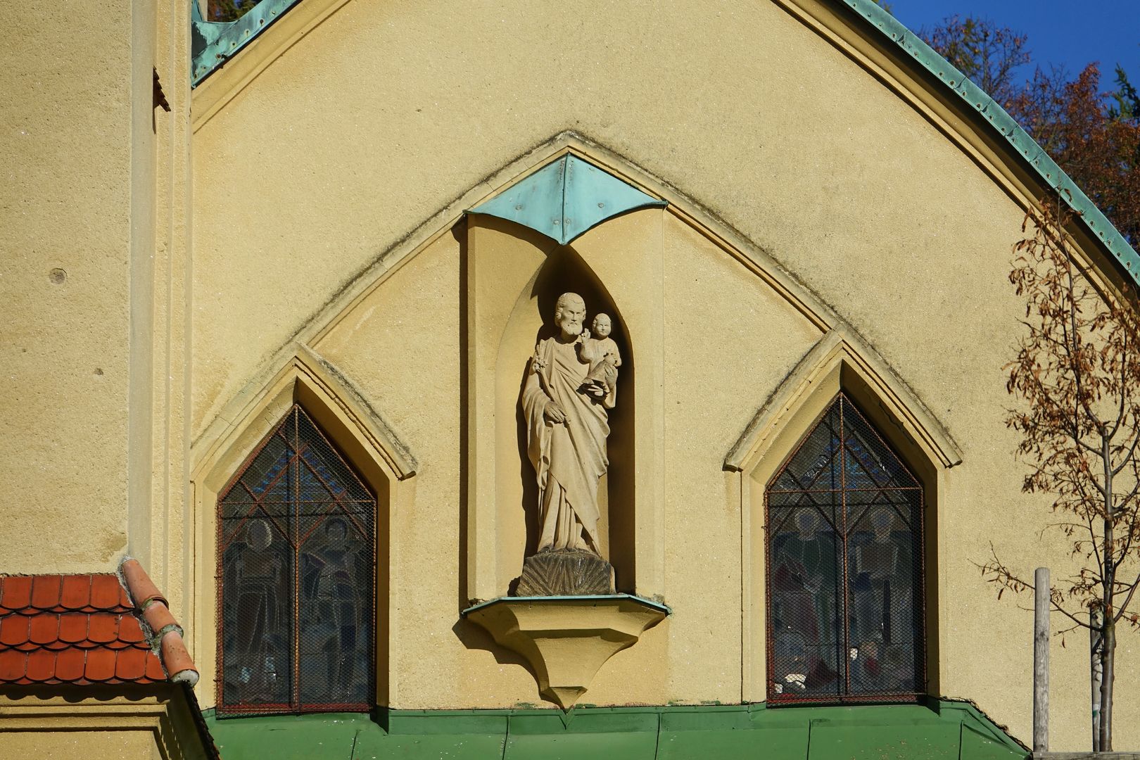 Maršov I - kostel sv. Josefa_1928 (2)