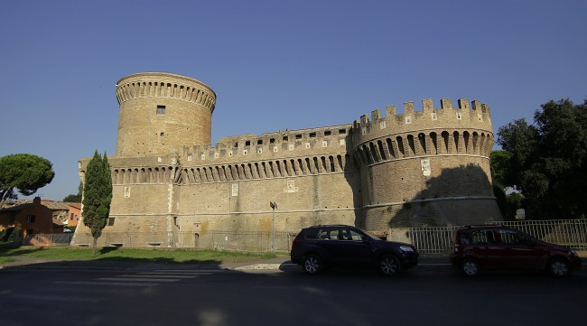 Ostia Antica - hrad kardinála Giuliana della Rovere
